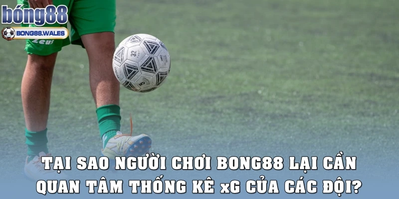 Vì sao người chơi Bong88 lại cần quan tâm đến thống kê xG của các đội?